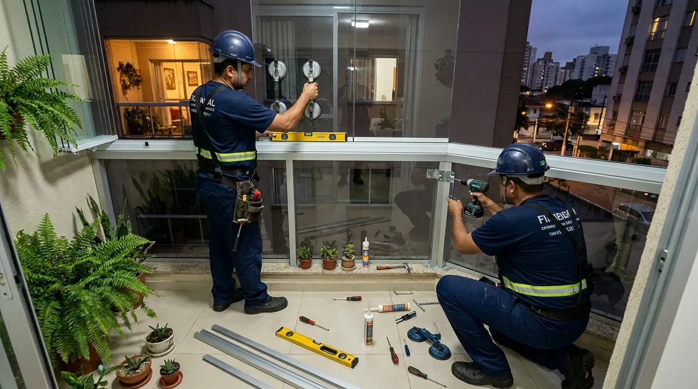 Troca de Painel Danificado